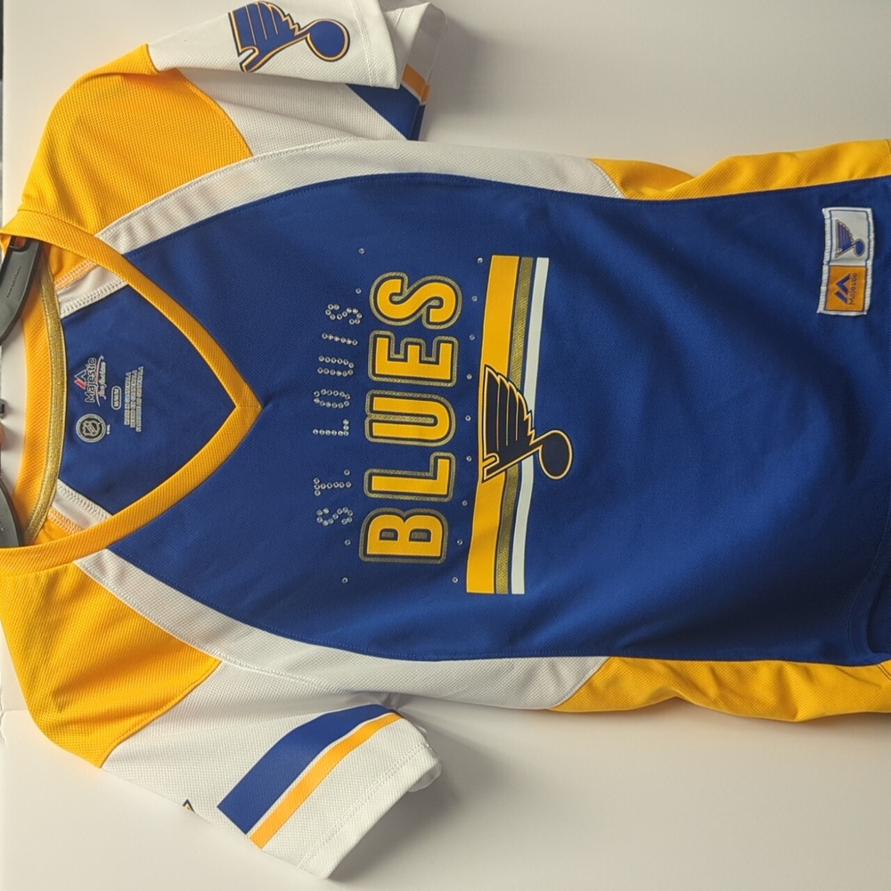 St Louis Blues jersey NHL majestic fan fashion ladies medium